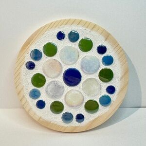 DIY Mosaic Tile Coaster Making Kit